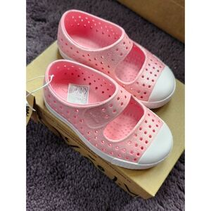 Native Kids Baby Girl Pink Juniper Bling Shoes - Size C6